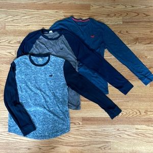 Lot of 3 Hollister mens T-shirts